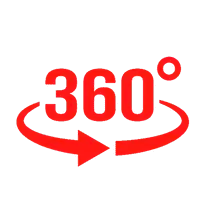 icon mouse 360deg holosun animationg