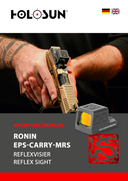 Anleitung RONIN EPS-CARRY-MRS