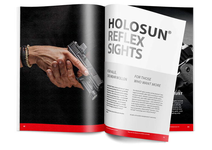 HOLOSUN mockup catalogue