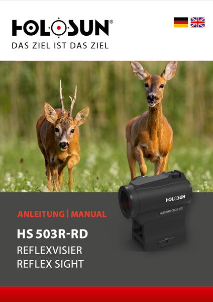 Anleitung HS503R-RD