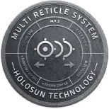 Holosun Technology Multi Reticle System 2MOA / 65MOA / 32MOA wechselbares Absehen
