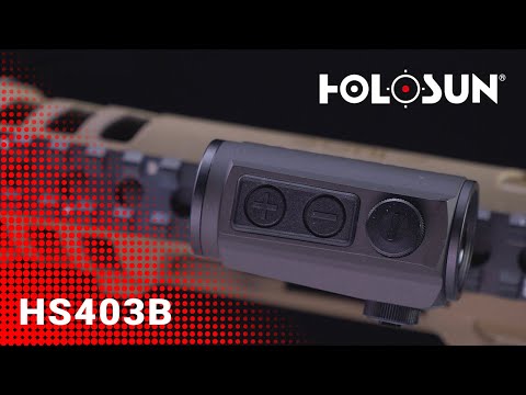 Holosun ARO-EVO-SPR-RD-HM3X-SET Reflexvisier mit rotem SPR-Absehen und Vergrößerungsglas, schwarz,…