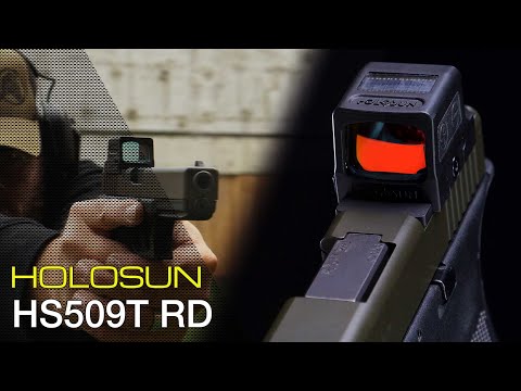 Holosun HE509T-RD geschlossenes Reflexvisier Rotpunkt Visier + Adapter für CZ Shadow 2 und P10 - HS…