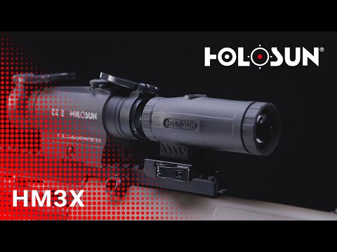 Holosun Vergrößerer HM3X-FDE, 3-fache Vergrößerung, FDE, Picatinny, Jagd, Sportschießen, Softair, f…