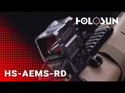 Holosun AEMS-PRO-X2-GR geschlossenes Reflexvisier Grünpunkt Visier + wechselbarem Absehen (2MOA Pun…