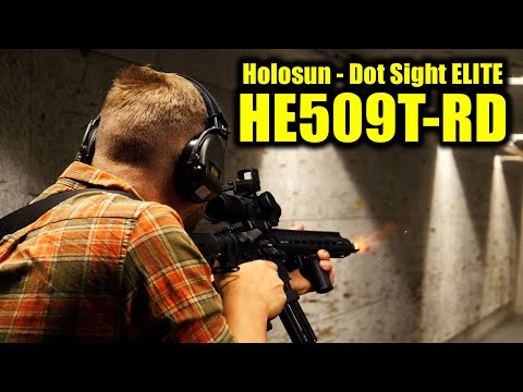 Holosun HE509T-RD geschlossenes Reflexvisier Rotpunkt Visier + Adapter für CZ Shadow 2 und P10 - HS…