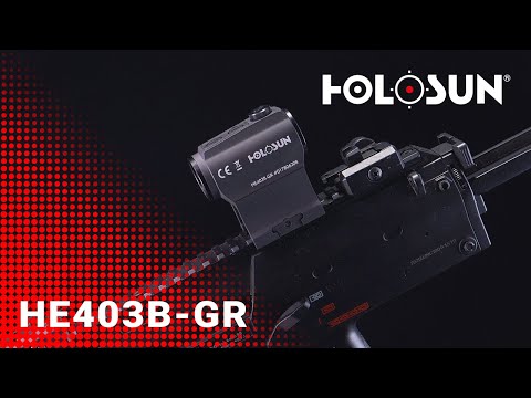 Holosun ELITE ARO-EVO-SPR-GR Reflexvisier mit grünem SPR-Absehen, schwarz, Picatinny-Schiene, für J…