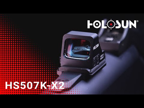 Holosun HE507K-GR-X2 Offenes Reflex Grünpunktvisier + wechselbarem 2MOA Punkt, 32MOA Kreis Absehen,…