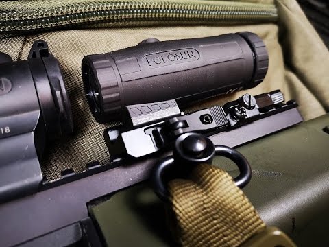 Holosun Vergrößerer HM3X-FDE, 3-fache Vergrößerung, FDE, Picatinny, Jagd, Sportschießen, Softair, f…