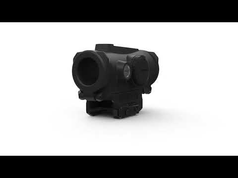 Holosun Grünpunktvisier HE530G-GR mit Titangehäuse und wechselbarem Absehen zwischen Punkt und Kreis